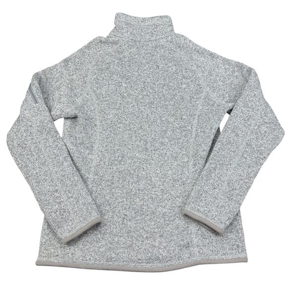 PATAGONIA Women's Better Sweater Quarter-Zip Fleece Top Size Small Birch White - Picture 6 of 6